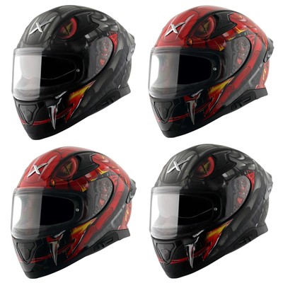 Axor Apex Venomous Motorradhelm Road Approved ECE 22.06 Motorraddeckel