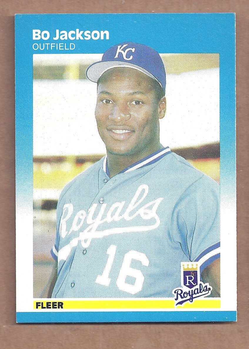 1987 Fleer ROOKIE #369 BO JACKSON ROOKIE RC