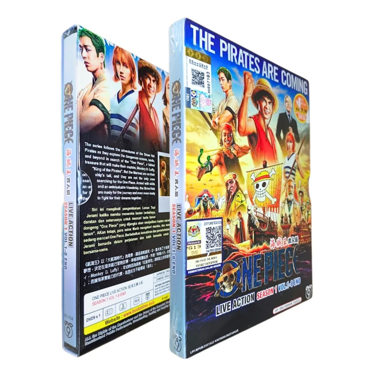 未開封含】ONE PIECE コレクション 英語DVD リージョン1