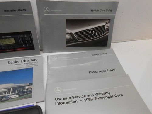 1999 Mercedes E300, E320, E430 Owners Manual Set OEM BA0123 - Picture 5 of 7