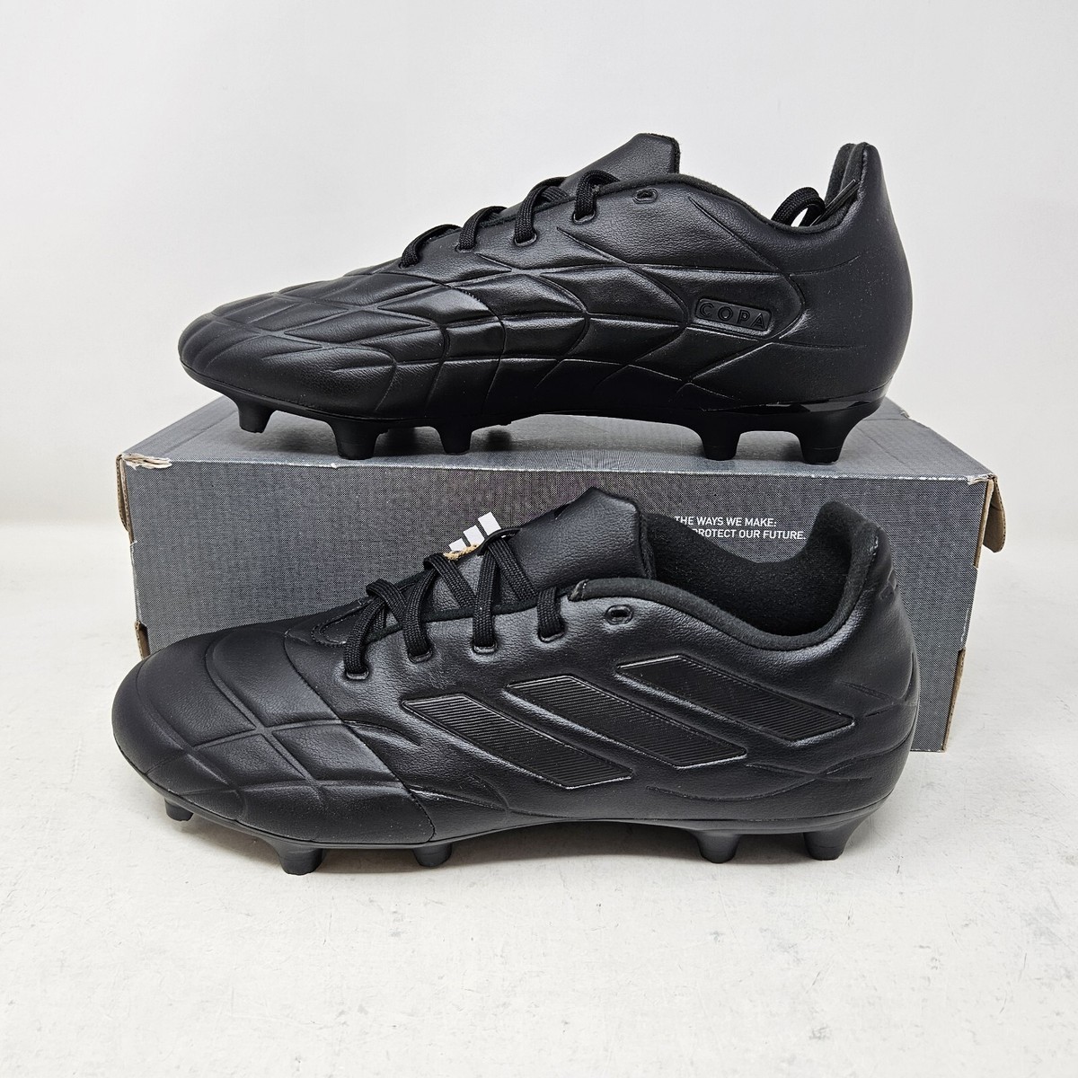 Adidas Copa Pure.3 Firm Ground Black Soccer Cleats / HQ8940 Adidas Copa Pure.3 Firm Ground Black Soccer Cleats / HQ8940