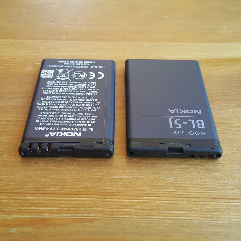 NOKIA LUMIA 530 520 Original Battery BL-5J 1320mAh Good Quality - Local Seller ! — 第 4/4 张图片