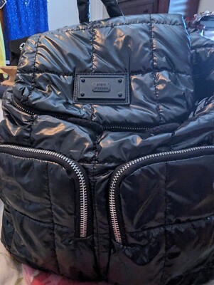 STEVE MADDEN Y2K QUILTED PUFFER PACKABLE LIGHTWEIGHT BACKPACK ( Read / See Pics)