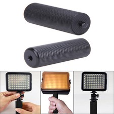 Metal Handle Hand Grip DSLR SLR Camera Stabilizer for LED Flashlite 1/4'' Black