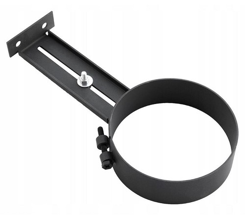 Kaminrohr Ofenrohr Rauchrohr Bogen Wandfutter Stahlrohr Schwarz 2mm Kamin Ofen - Bild 20 von 21