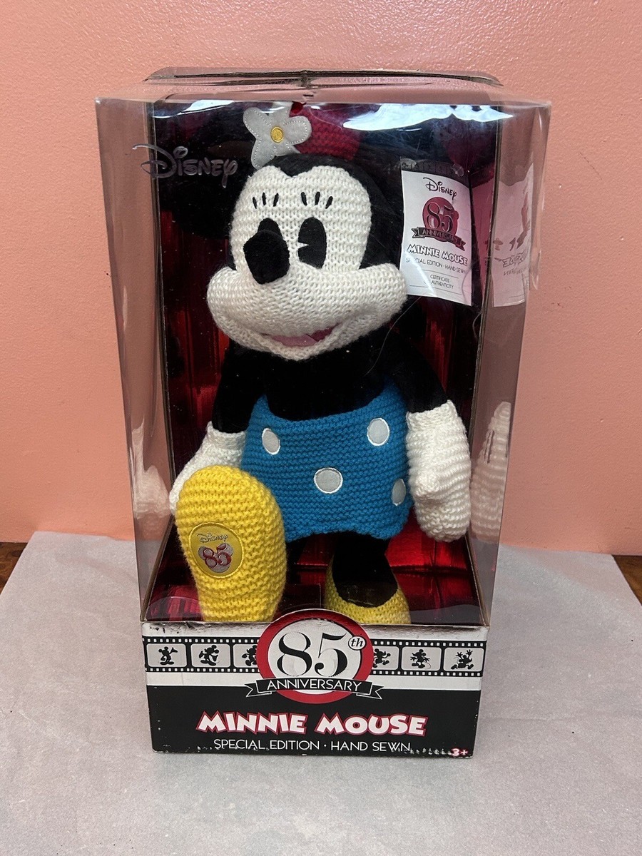 Disney Minnie Mouse 85th Anniversary Hand Sewn Plush Special