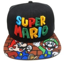 Super Mario  Luigi Characters Adjustable Snapback Cap/Hat