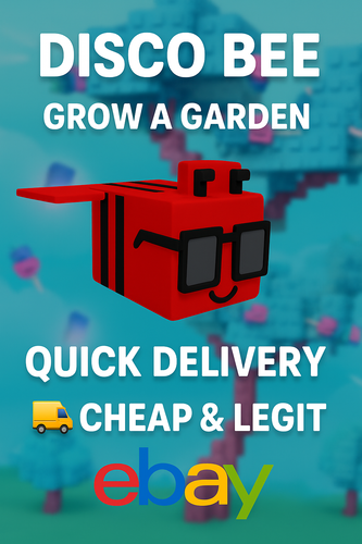 1X Disco Bee | Grow A Garden | Fast Delivery | Immediate delivery 1X Disco Bee | Grow A Garden | Fast Delivery | Immediate delivery
