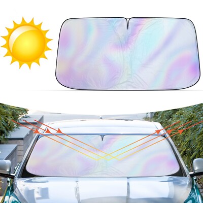 55*27.6'' For Toyota Foldable Car Windshield Sun Shade Shield Visor UV Heat Block