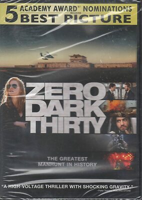 Zero Dark Thirty (DVD, 2014) New, Jason Clarke, Jessica Chastain, Mark Strong