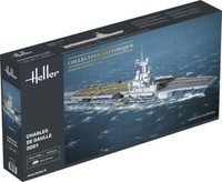 Heller Scale Diverse Kit Schiff Charles De Gaulle Modellbau Modellauto Statisch