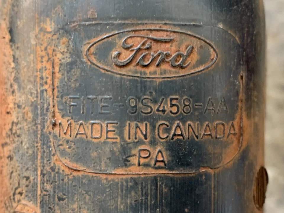 1987-96 Ford Truck F-250 F-150 302 351 SMOG / Air Injection Tube Resonator Pipe - Image 3 of 4