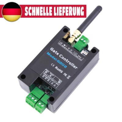 2G Wireless Door Access Remote Control GSM Gate Door Opener Relay Switch