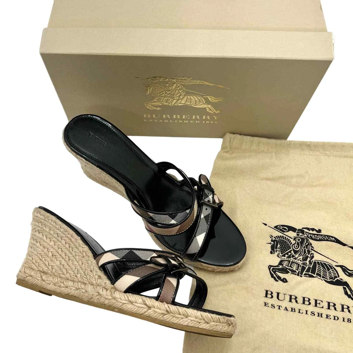 Burberry store women espadrilles