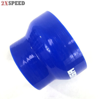 1Pcs Blue 3'' to 4'' Silicone Straight Reducer Coupler Turbo Intercooler Kits New
