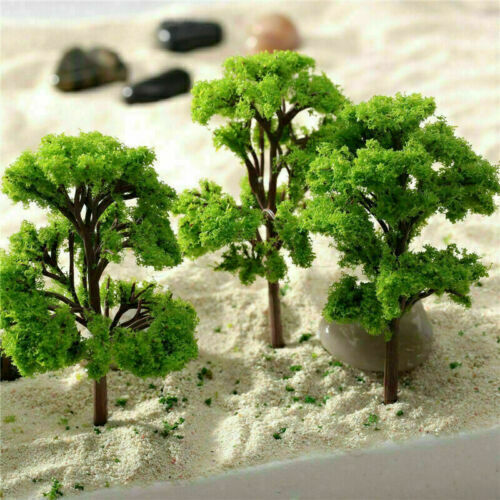 20Pcs Trees Model Train Railroad Wargame Diorama Landscape Scenery HO OO ScaleVi
