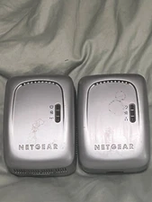 Set of 2 NETGEAR XE102 Powerline Adapter Ethernet Brides