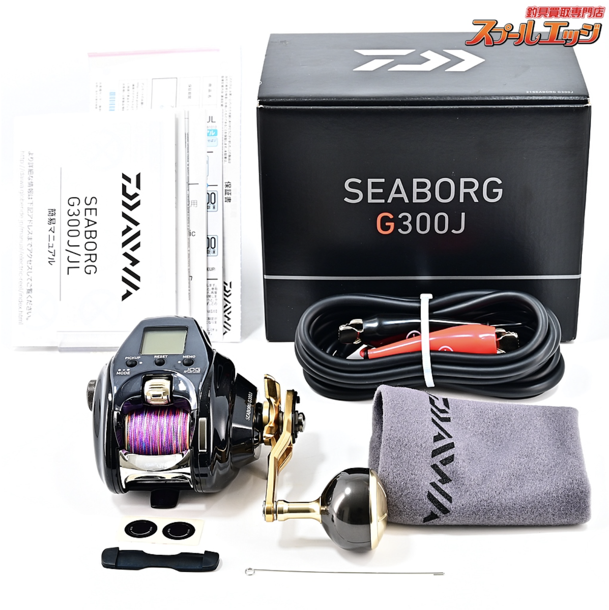 DAIWA ダイワ 21シーボーグＧ300J 美品 距離4.9km 9.0時間 DAIWA ダイワ 21シーボーグG300J 美品 距離4.9km 9.0時間