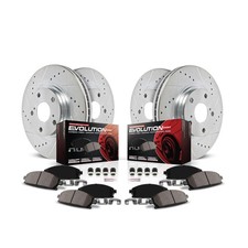 Brake Pad Rotor Kit For Camry 18-24, Carbon Ceramic, K7931