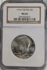 1976-S San Francisco Silver Kennedy Half Dollar 40% NGC MS66