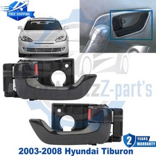 Rear Interior Door Handle Lhrh For 2003-2008 Hyundai Tiburon