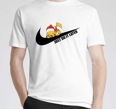 FRUIT OF THE LOOM Weihnachten Cartoon Motiv T-Shirt Sport Top lustig Kinder Herren Geschenk Xmas