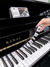 Piano Key Labels, Piano Note Stickers Removable for 88/76/61/54/49/37 Keyboar...