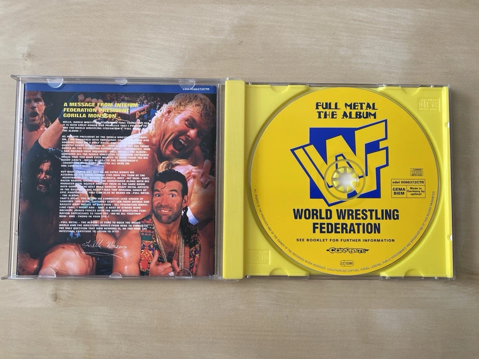 WWF Superstars : Full Metal - The Album | CD (WWE) - Bild 3 von 4