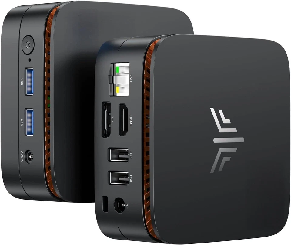 Compact N95 Mini PC, 12GB RAM, 256GB SSD, 4K Dual Display - Image 3 of 4