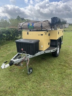 Adventure Trailers EU Type Approved Overland Trailer Roof Tent and 270 Awning