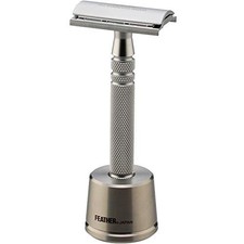 FEATHER Special Double Edge All-Stainless Steel Safety Razor N Made in Japan