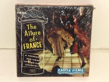 8MM FILM CASTLE FILMS THE ALLURE OF FRANCE PARIS SEALED NEW 8MM FILM 281