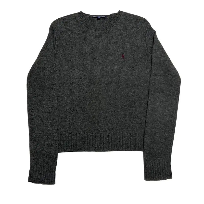 Polos Ralph Lauren Women's Wool Charcoal Sweater 95