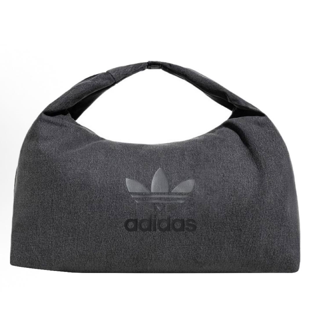 ☆Adidas☆Originals DENIM SHOULDER BAG Black adidas Originals Denim Shoulder Bag Women's Casual Bag