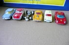 VINTAGE SMALL JOB LOT x6 MODELS - 5x CORGI & 1x MARX CIRCA 1960's