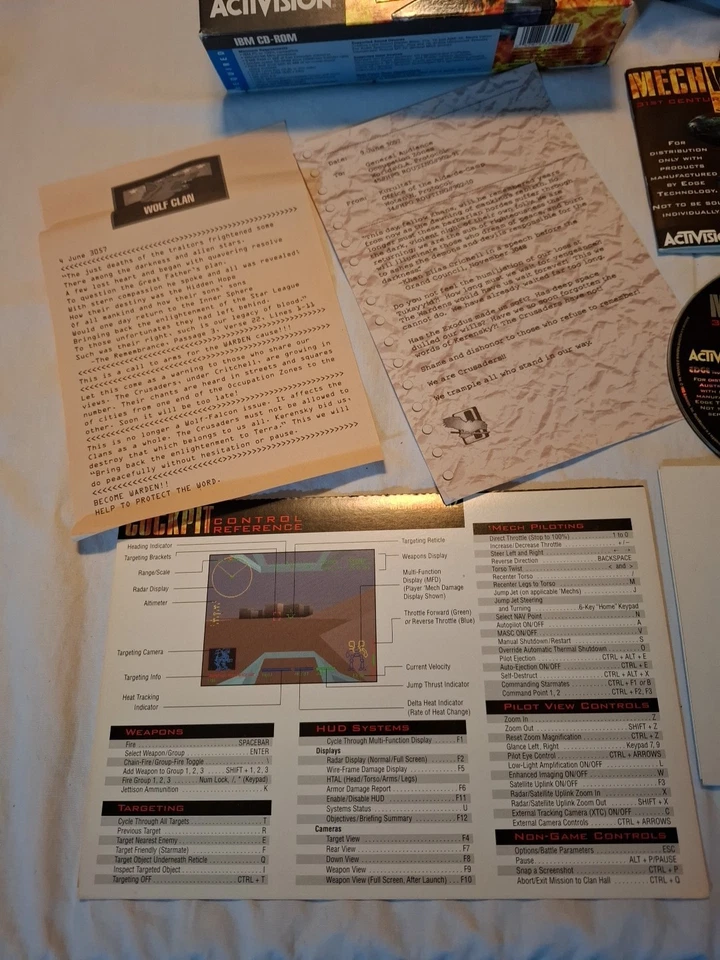 Mechwarrior 2 PC Game With Original Box Includes Pentium Edition - Image 2 of 4