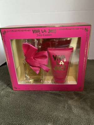 Viva La Juicy, Juicy Couture Eau De Toilette Spray 1.7 Oz, & Body Soufflé 1.7 Oz