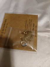 Mustard Seed Mountain Necklace Gold Stainless Steel