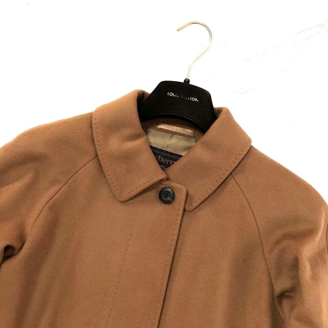 Burberry Cashmere Gold Tag Coat Men's Long 40 L Vintage rare Men's From Japan thumbnail 4