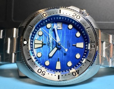 ADDIESDIVE WILLARD DIVER 44MM BLUE OCEAN DEPTHS DIAL SEIKO TMI NH35 SAPPHIRE NEW