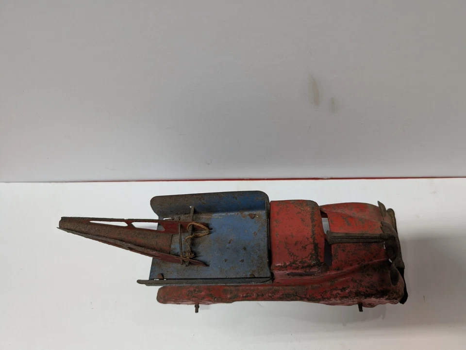 Marx Wrecker Tin Toy Truck For Restoration - Image 4 of 4