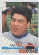 1991 Topps Stadium Club Missing Foil Teddy Higuera #46 0f8