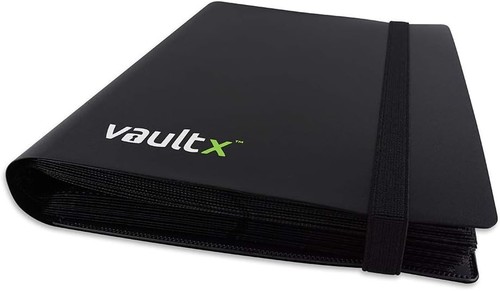 Durable 4 Pocket Card Binder in Black - Perfect for Collectors & Gamers - Picture 6 of 9
