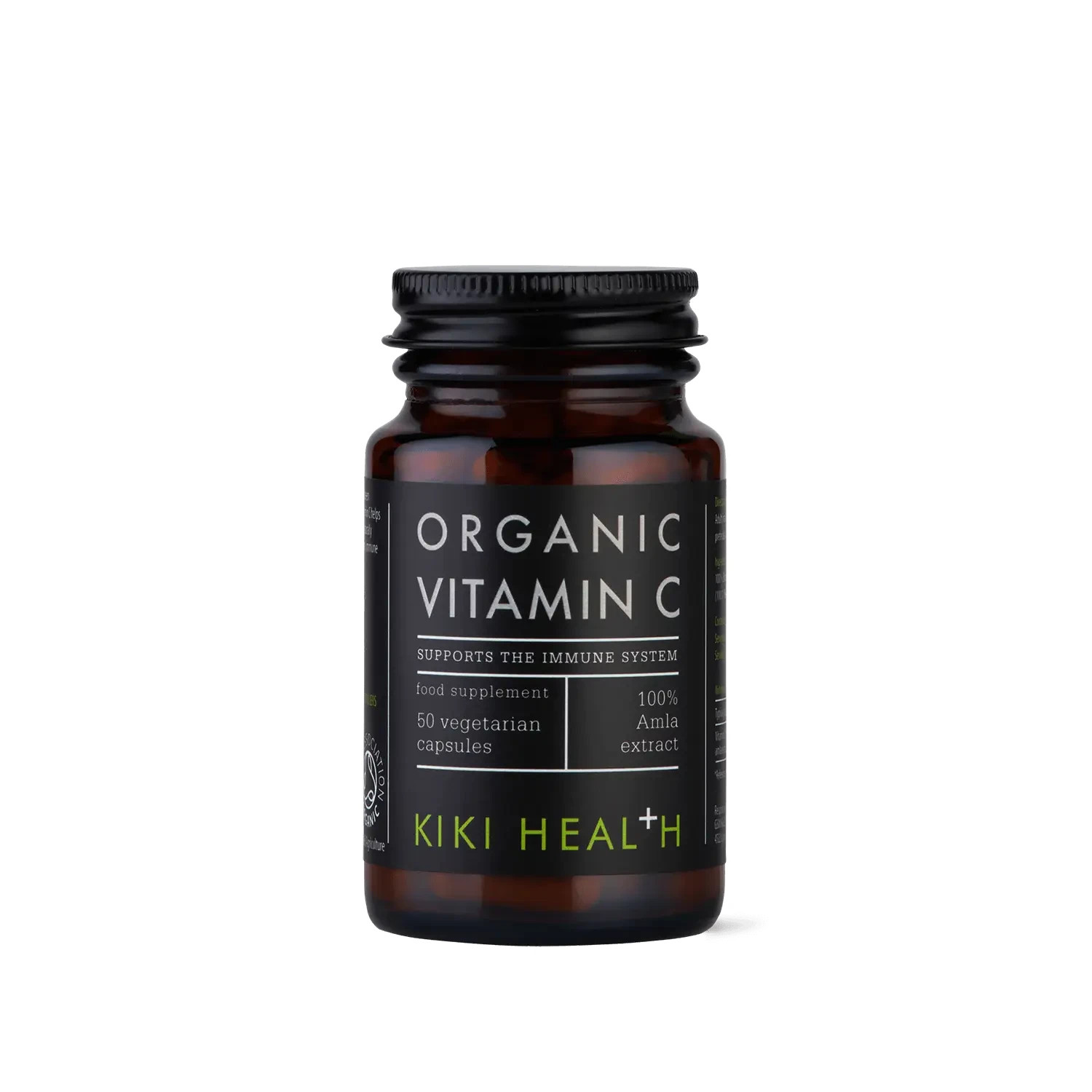 KIKI Health Organic Vitamin C 50 Vegicaps