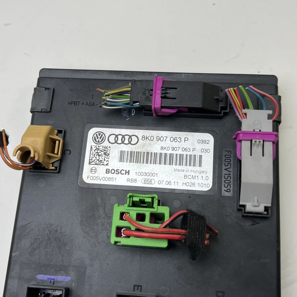 AUDI S5 BCM 2011 carrocería módulo de control confort 8K0907063P OEM Foto 2 de 4