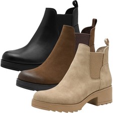 MARCO TOZZI Damen Stiefelette Chelsea Vegan 2-25806-41