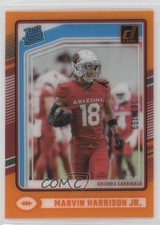 2024 Panini Clearly Donruss Rated Rookie Orange /199 Marvin Harrison Jr #54 1n8b