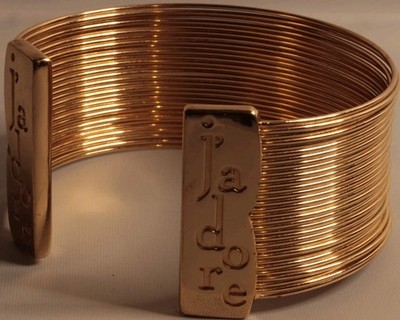 Genuine Christian Dior Bracelet J'ADORE Jadore Wire Cuff Bangle GREAT CONDITION 
