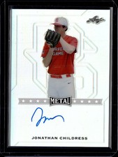 2017 Leaf Metal Perfect Game All-American #BA-JC1 Jonathan Childress