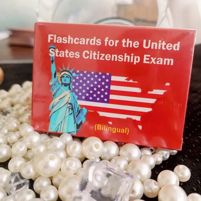 US Citizenship Flash Cards 2025, Naturalization Study Guide English Spanish Test - Image 4 of 4